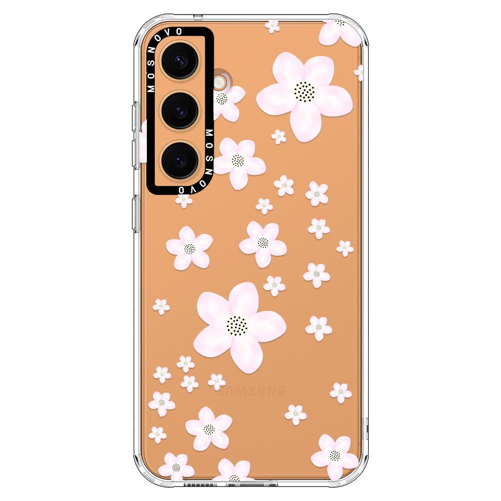 Pink Cherry Blossoms Phone Case - Samsung Galaxy S24 Case - MOSNOVO