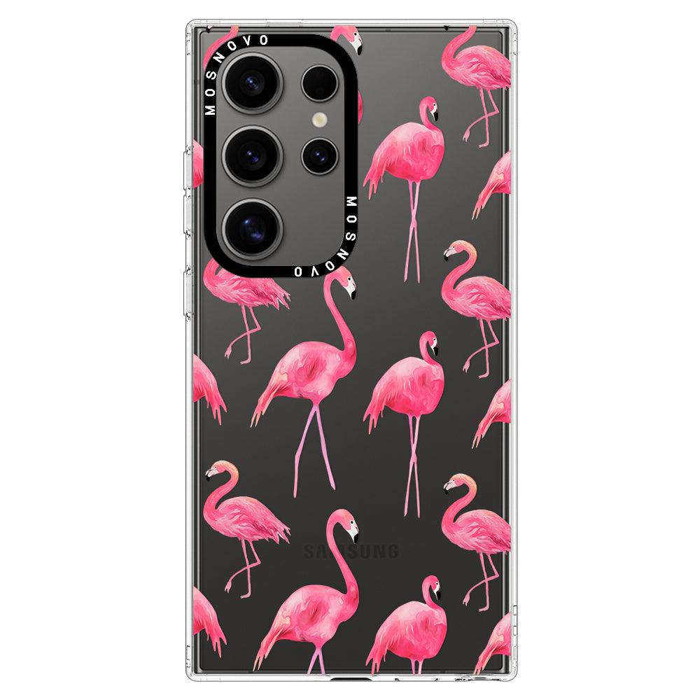 Flamingo Phone Case - Samsung Galaxy S24 Ultra Case - MOSNOVO