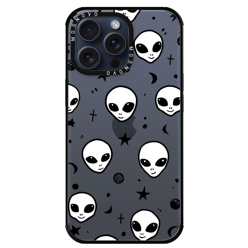 Cute Alien Phone Case - iPhone 15 Pro Max Case - MOSNOVO