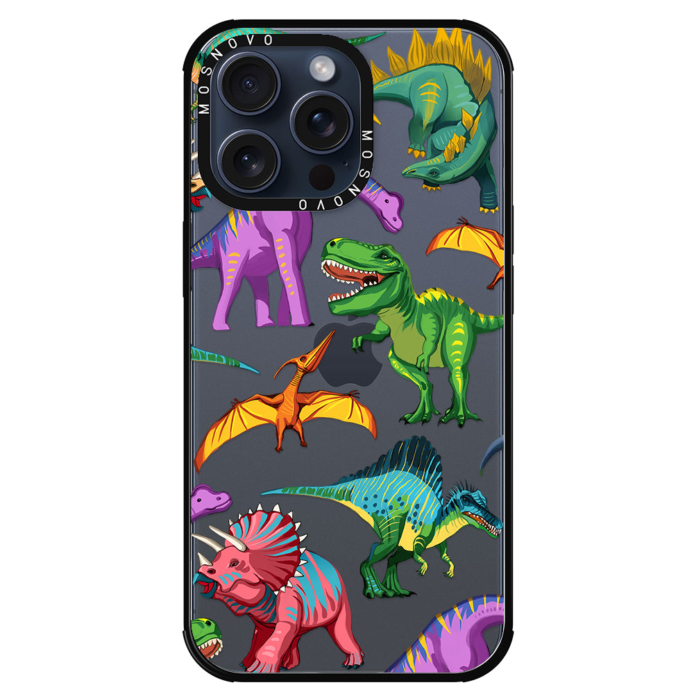 Dinosaur World Phone Case - iPhone 15 Pro Max Case - MOSNOVO