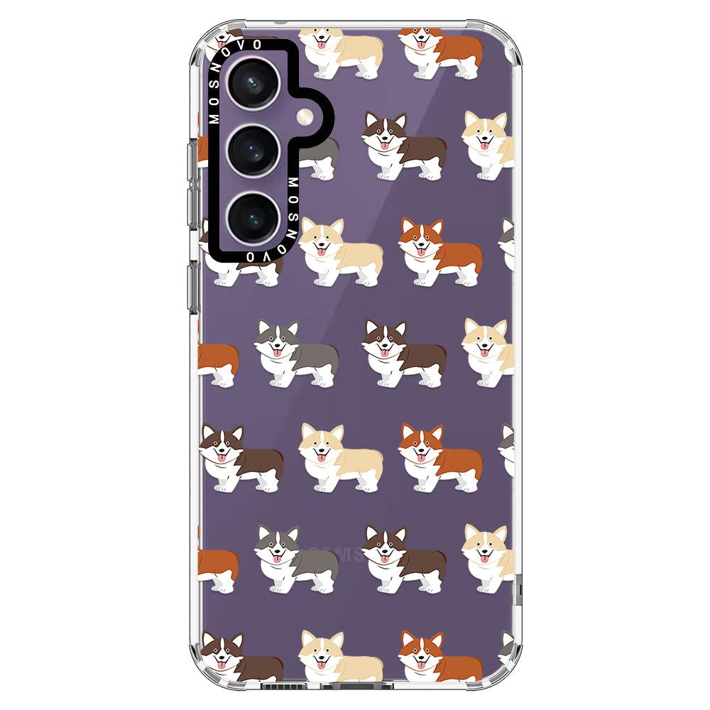 Adorable Corgi Phone Case - Samsung Galaxy S23 FE Case