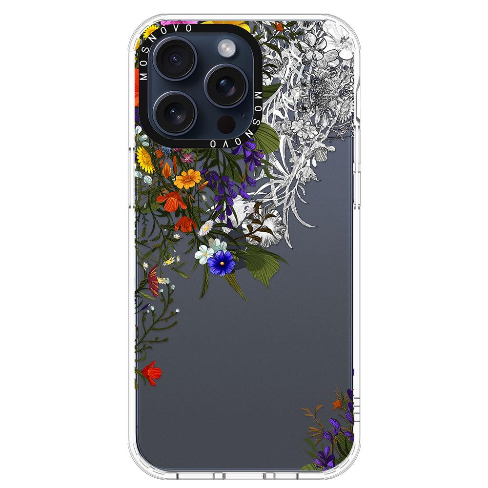 Beautiful Bloom Phone Case - iPhone 15 Pro Max Case - MOSNOVO