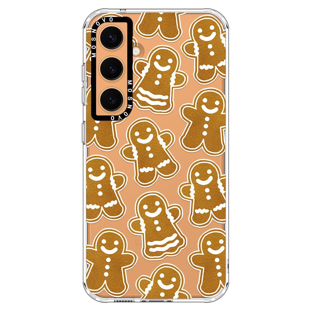 Ginger Breadman Phone Case - Samsung Galaxy S24 Case - MOSNOVO