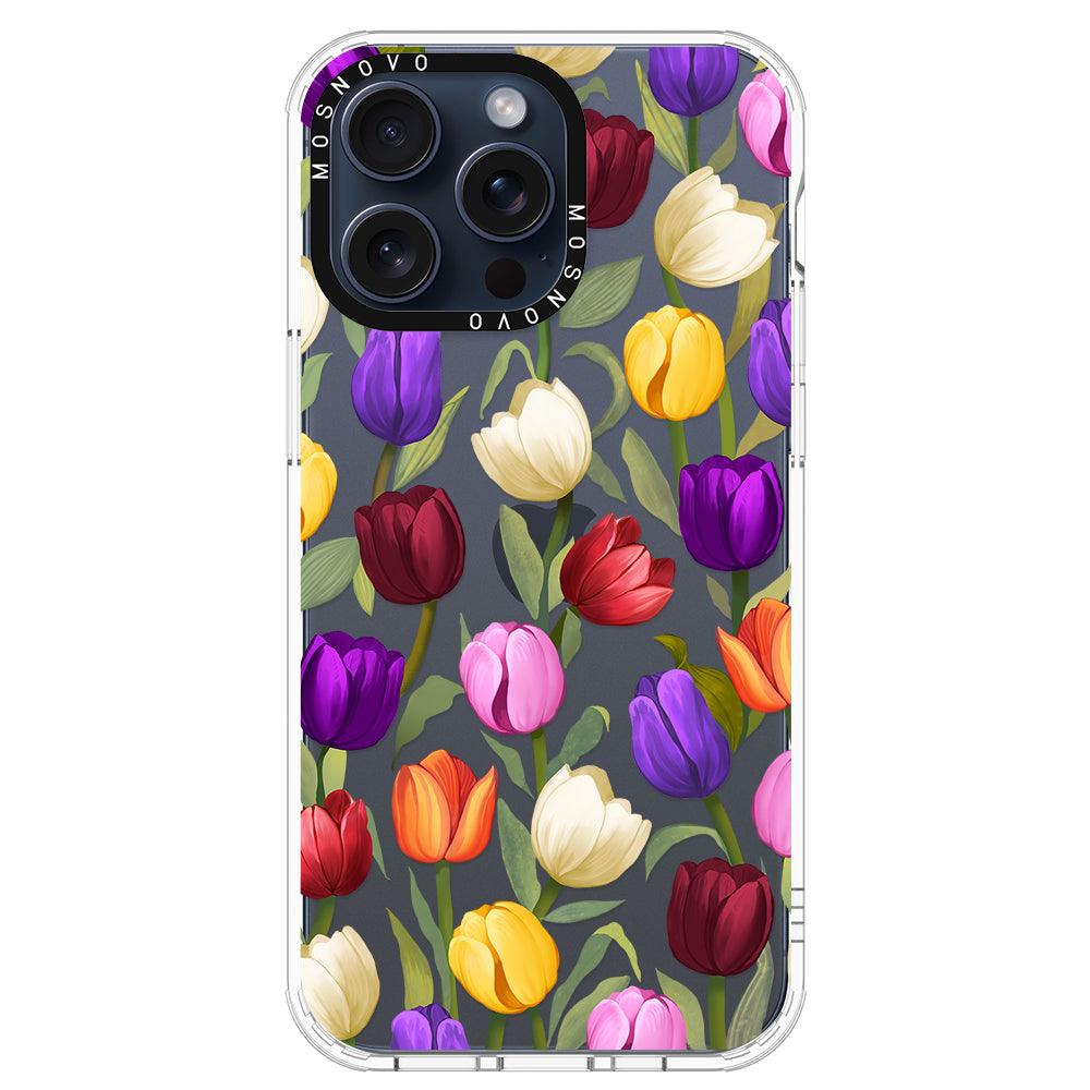 Tulip Phone Case - iPhone 15 Pro Max Case - MOSNOVO