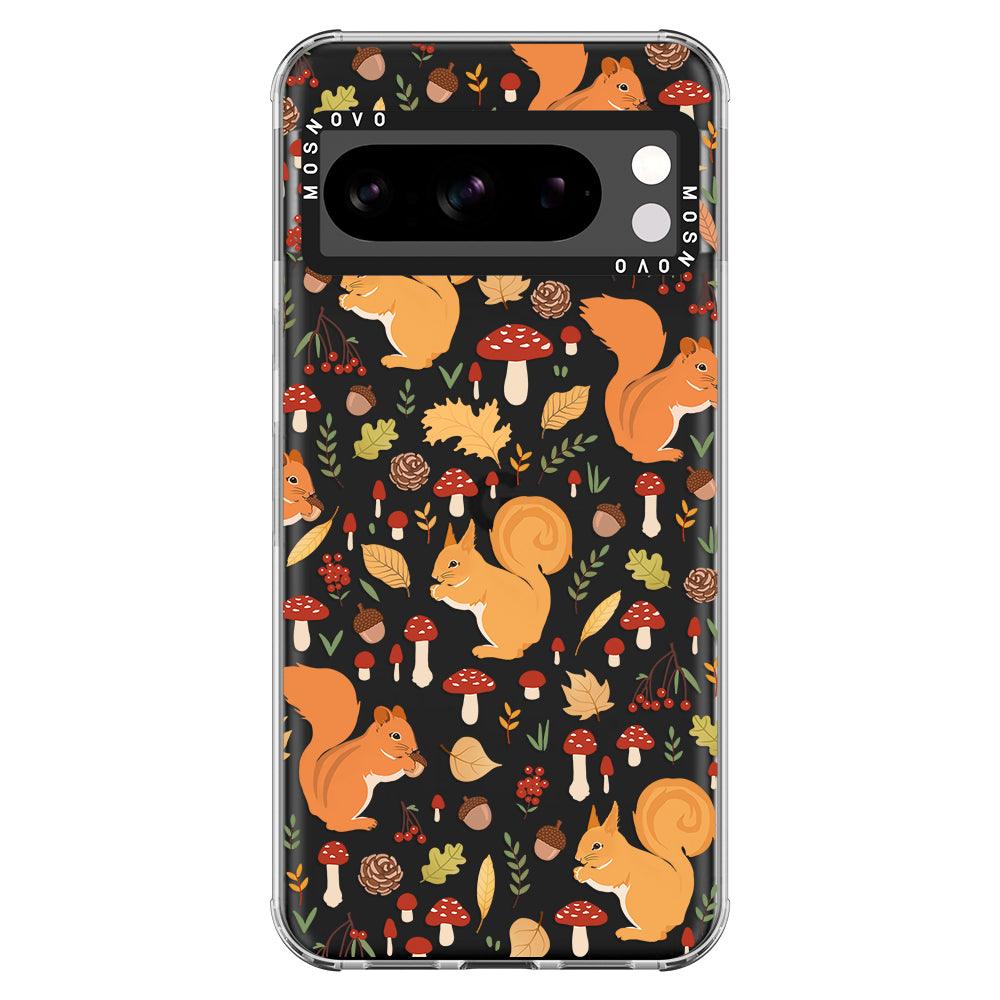 Autumn Squirrel Phone Case - Google Pixel 8 Pro Case - MOSNOVO