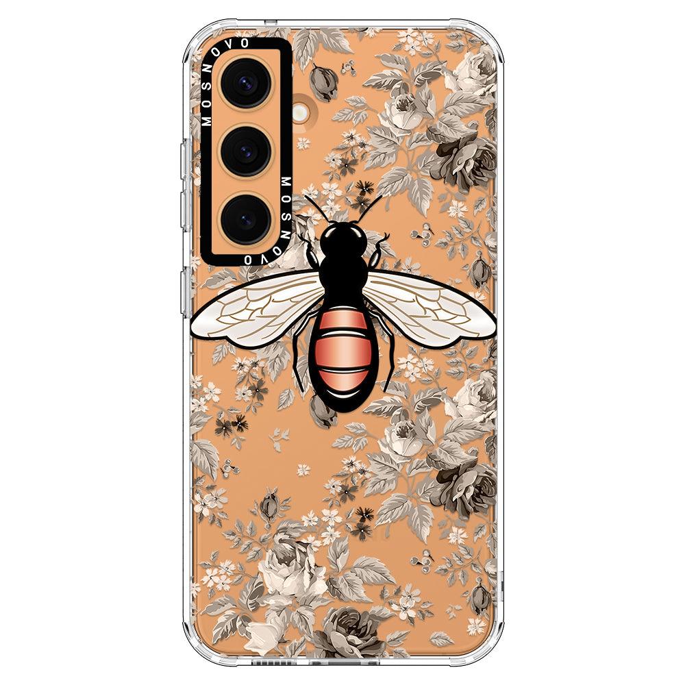 Vintage Bee Phone Case - Samsung Galaxy S24 Plus Case - MOSNOVO