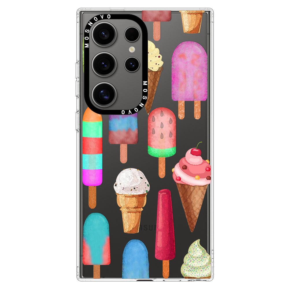 Ice Cream Phone Case - Samsung Galaxy S24 Ultra Case - MOSNOVO