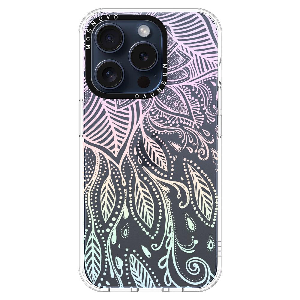 Dreamy Henna Phone Case - iPhone 15 Pro Case - MOSNOVO