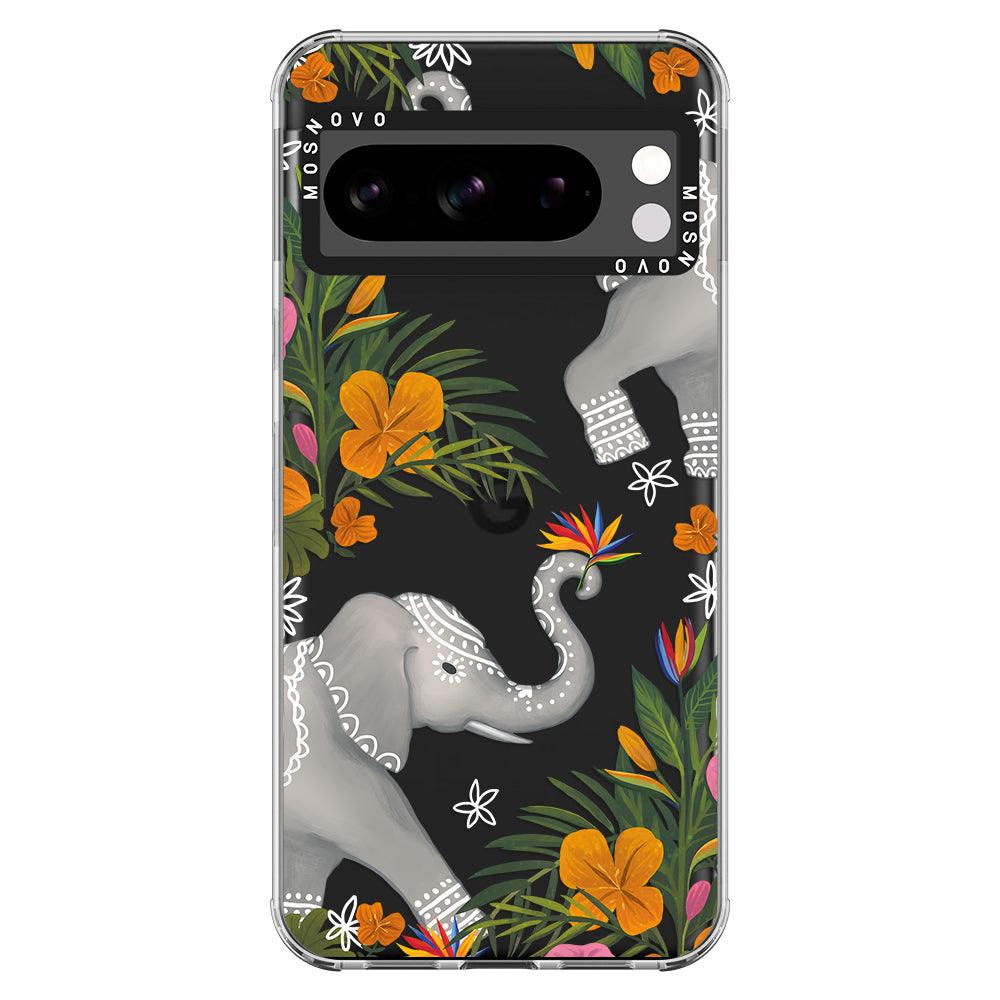 Elephant Phone Case - Google Pixel 8 Pro Case - MOSNOVO