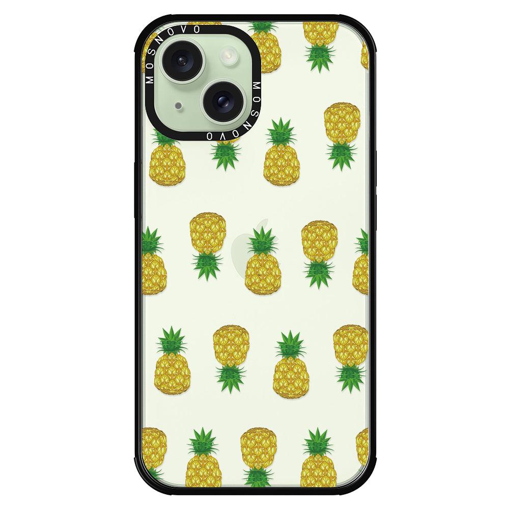 Cute Pineapples Phone Case - iPhone 15 Plus Case - MOSNOVO