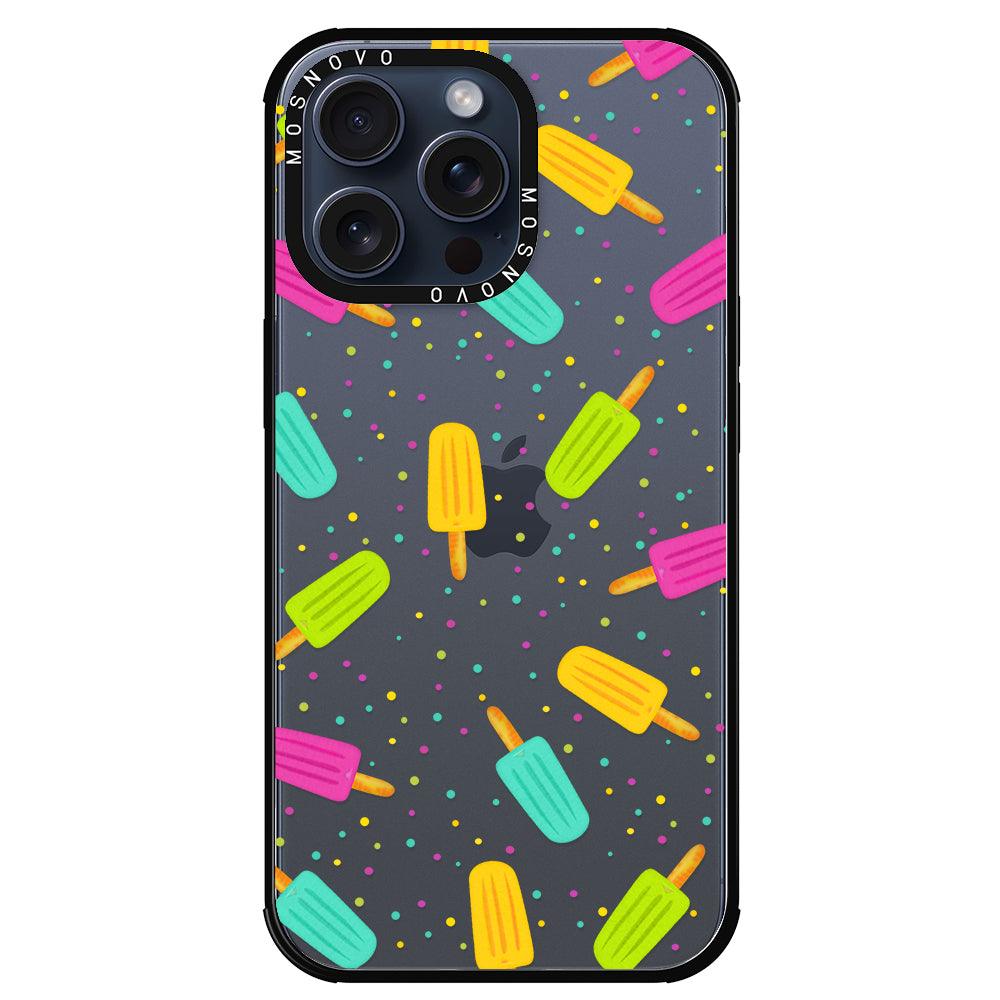 Rainbow Ice Pop Phone Case - iPhone 15 Pro Max Case - MOSNOVO