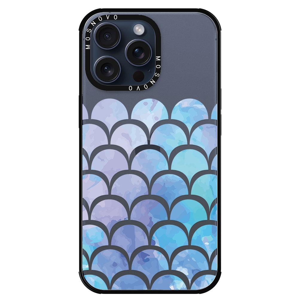 Mermaid Scales Phone Case - iPhone 15 Pro Max Case - MOSNOVO