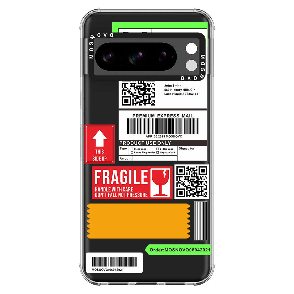 MOSNOVO LABEL Phone Case - Google Pixel 8 Pro Case - MOSNOVO