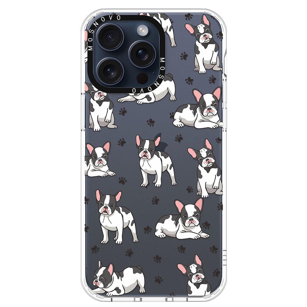 French Bull Dog Phone Case - iPhone 15 Pro Max Case - MOSNOVO