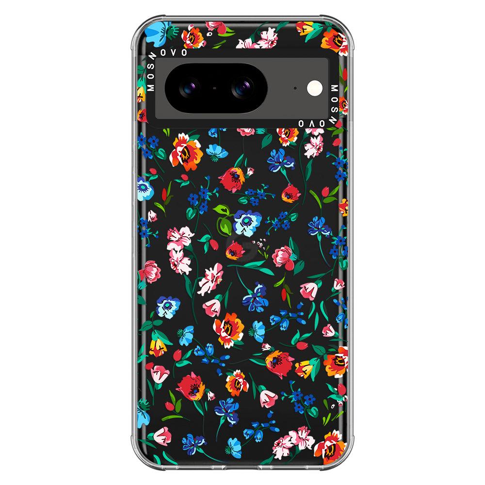 Little Wild Flower Phone Case - Google Pixel 8 Case - MOSNOVO