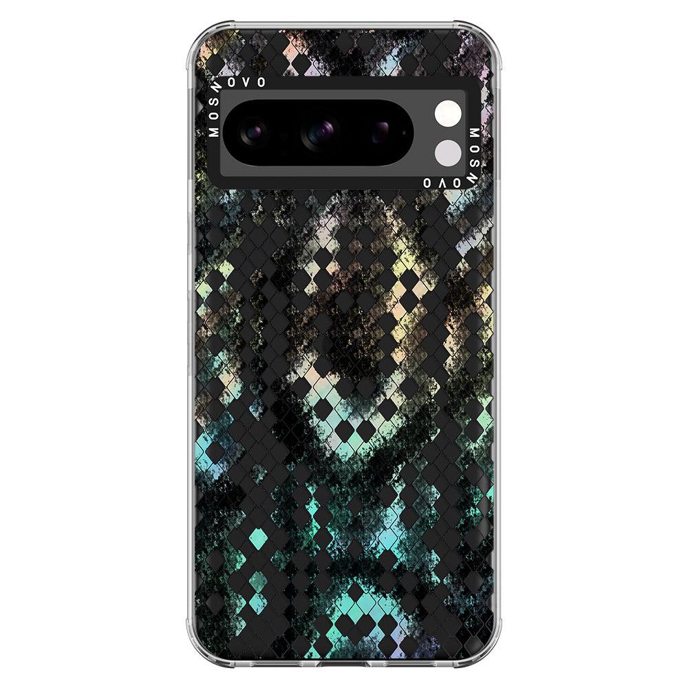 Rainbow Snake Print Phone Case - Google Pixel 8 Pro Case - MOSNOVO