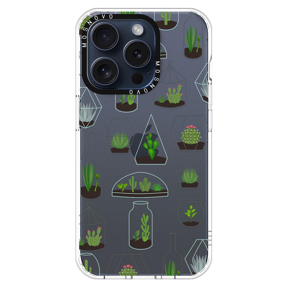 Cactus Plant Phone Case - iPhone 15 Pro Case - MOSNOVO