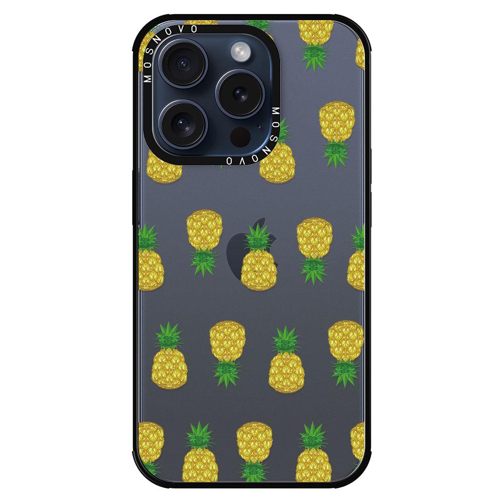 Cute Pineapples Phone Case - iPhone 15 Pro Case - MOSNOVO