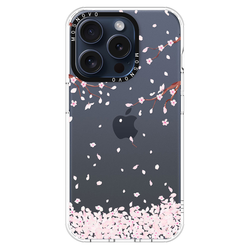 Sakura Phone Case - iPhone 15 Pro Case - MOSNOVO