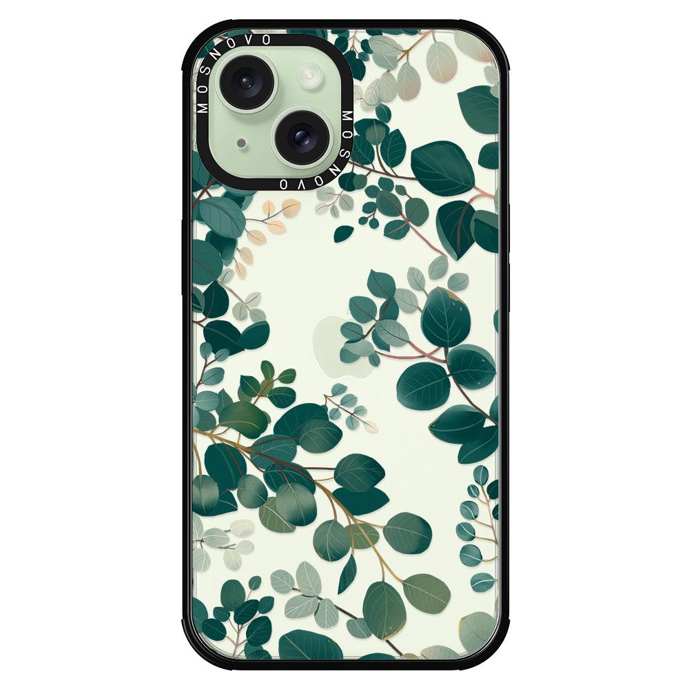 Eucalyptus Phone Case - iPhone 15 Plus Case - MOSNOVO