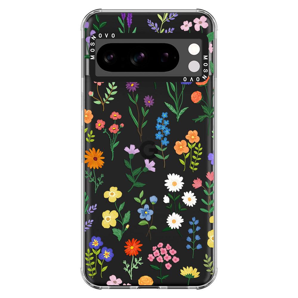 Botanical Floral Phone Case - Google Pixel 8 Pro Case - MOSNOVO