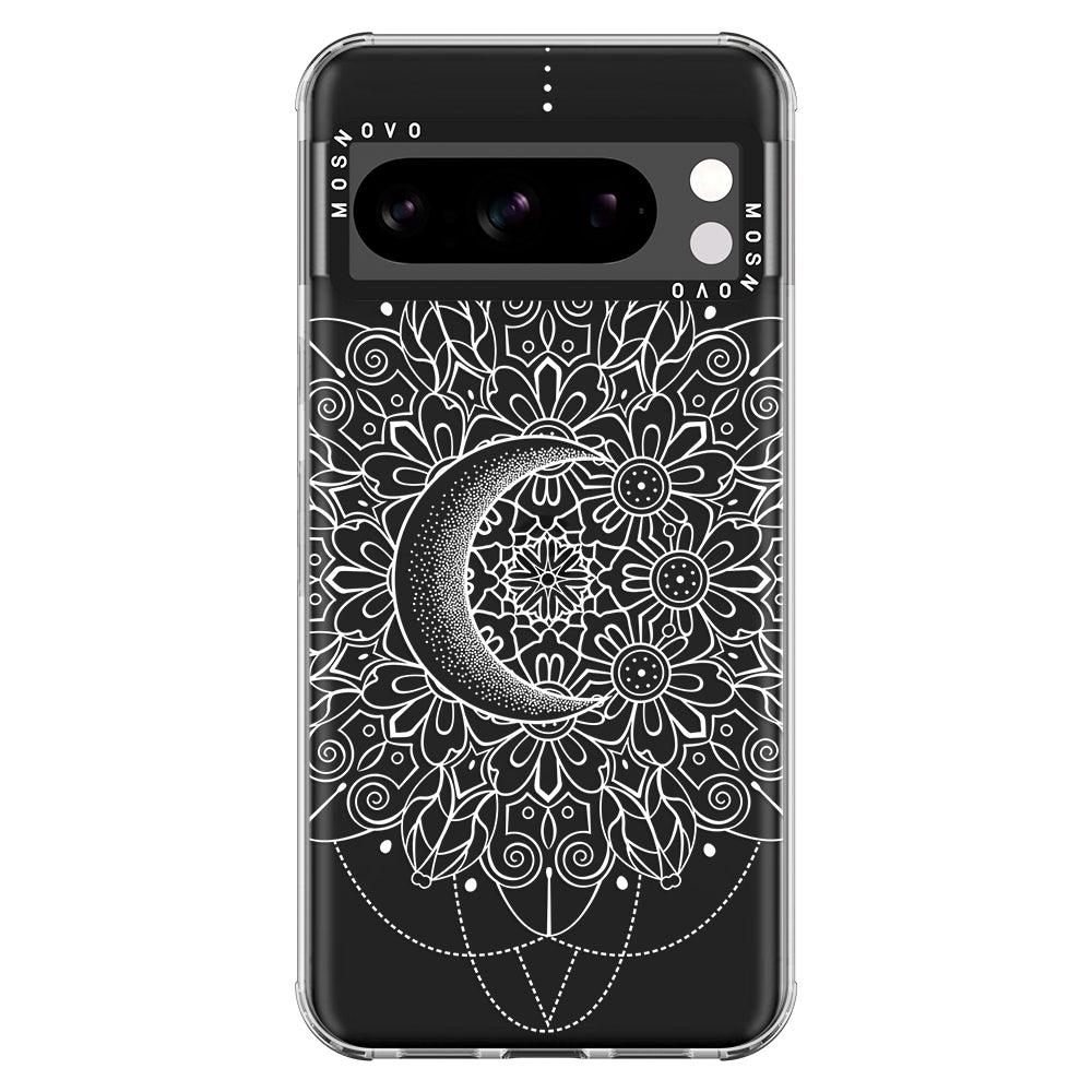 Celestial Moon Mandala Phone Case - Google Pixel 8 Pro Case