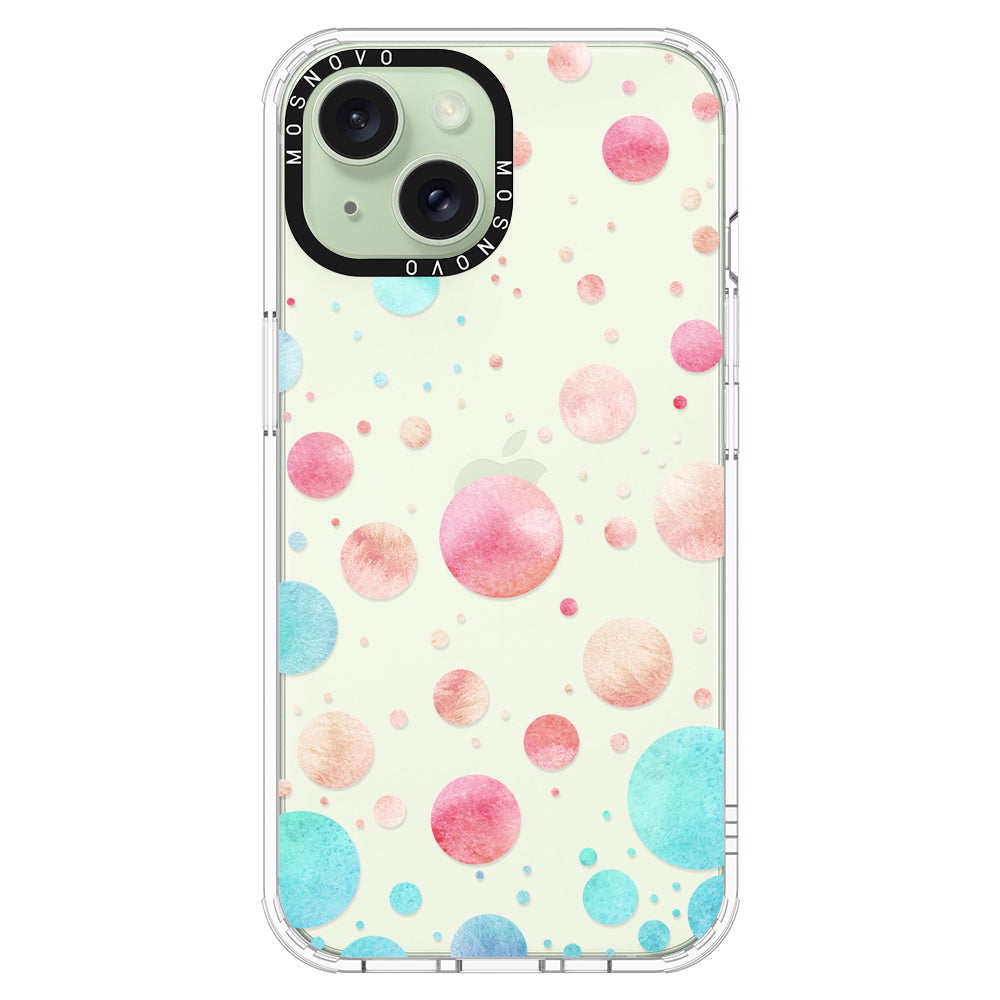 Colorful Bubbles Phone Case - iPhone 15 Plus Case - MOSNOVO