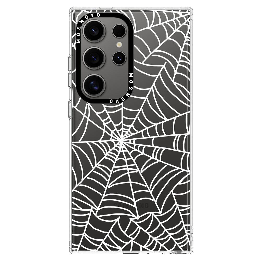 Spider Web Phone Case - Samsung Galaxy S24 Ultra Case - MOSNOVO