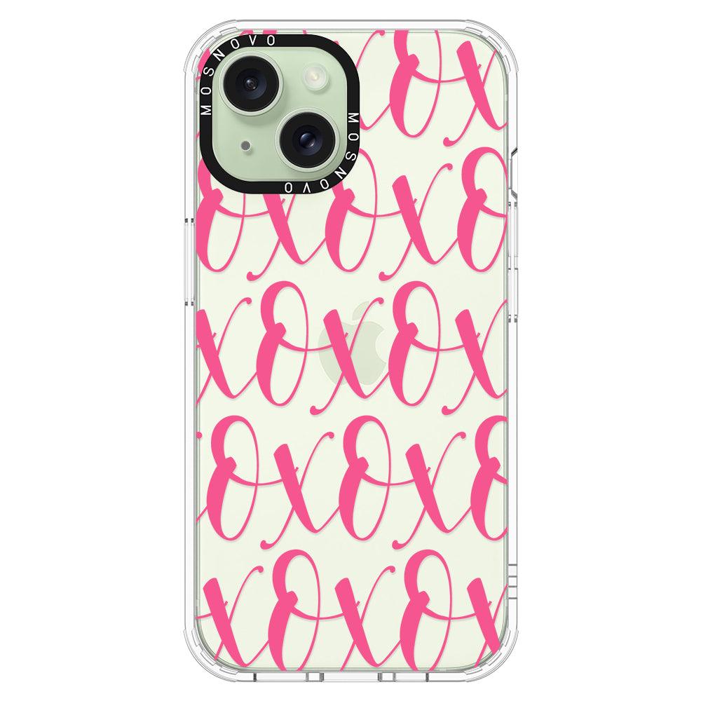 XOXO Phone Case - iPhone 15 Case - MOSNOVO