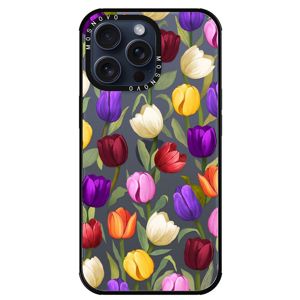 Tulip Phone Case - iPhone 15 Pro Max Case - MOSNOVO