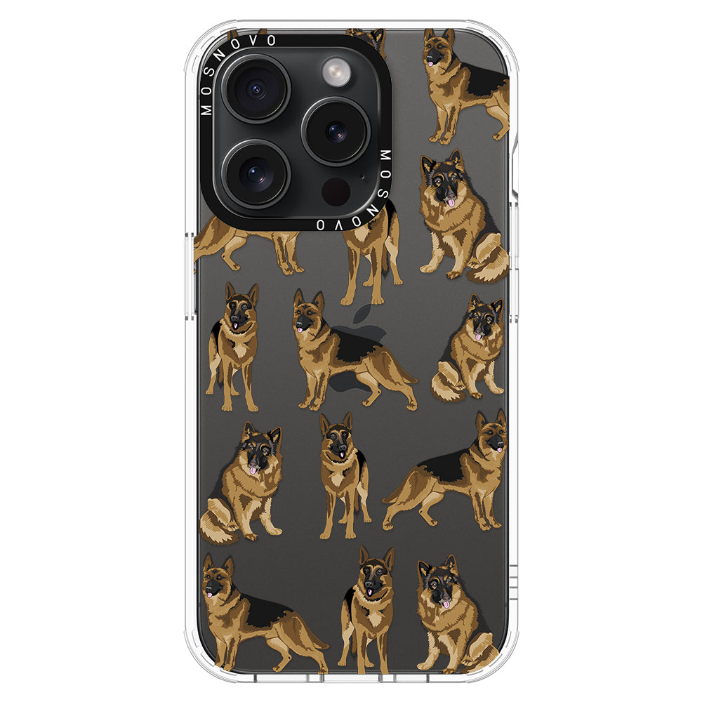 Shepherd Dog Phone Case - iPhone 15 Pro Case - MOSNOVO