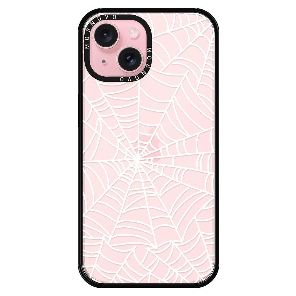 Spider Web Phone Case - iPhone 15 Case - MOSNOVO