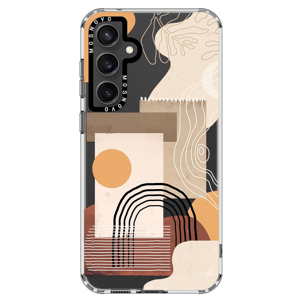 Minimalist Abstract Art Phone Case - Samsung Galaxy S23 FE Case