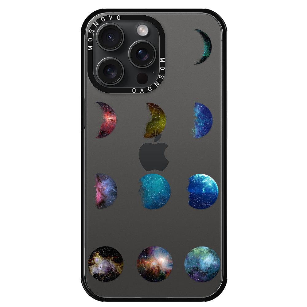 Moon Phase Phone Case - iPhone 15 Pro Max Case - MOSNOVO