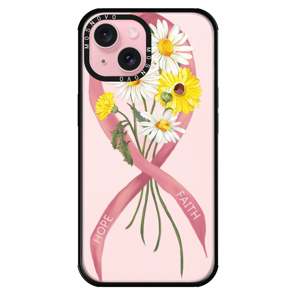 Breast Awareness Phone Case - iPhone 15 Plus Case - MOSNOVO