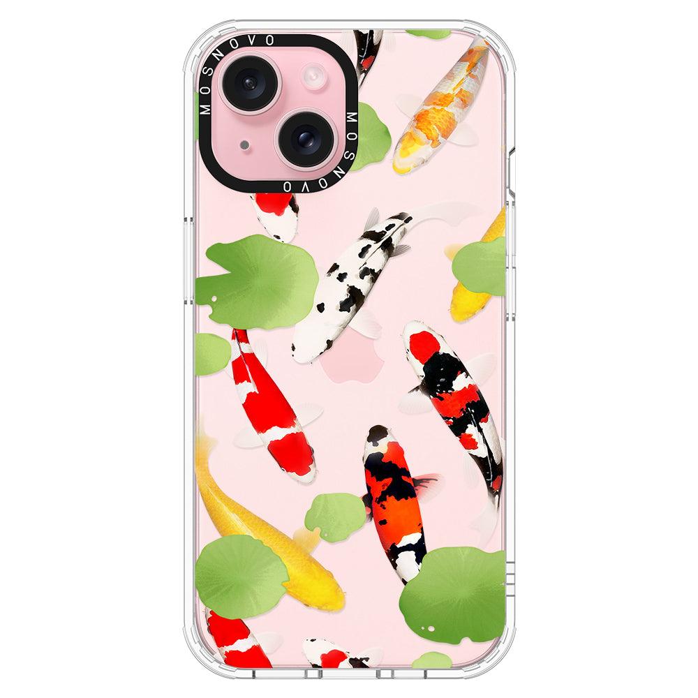 Koi Phone Case - iPhone 15 Plus Case - MOSNOVO