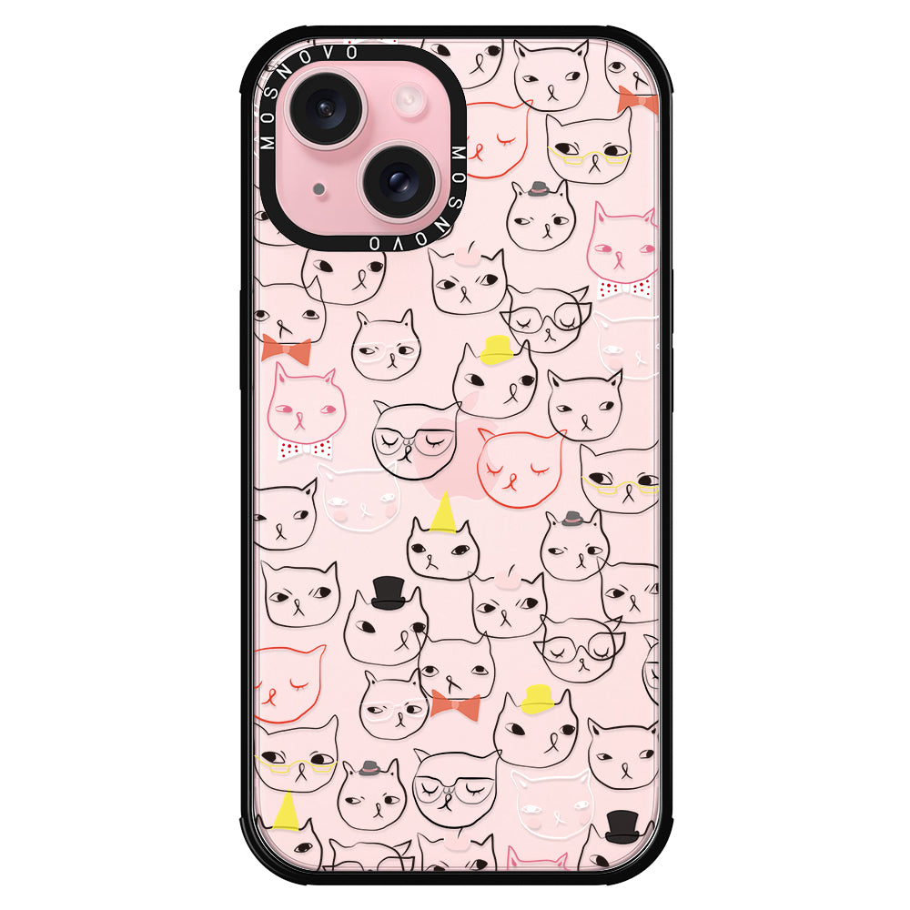 Grumpy Cat Phone Case - iPhone 15 Plus Case - MOSNOVO