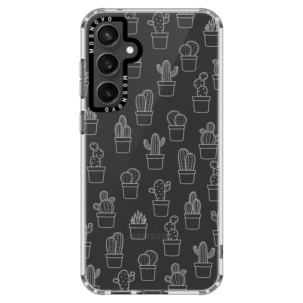 Little Potted Cactus Phone Case - Samsung Galaxy S23 FE Case