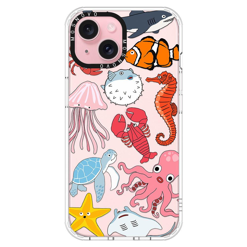 Sea World Phone Case - iPhone 15 Plus Case - MOSNOVO