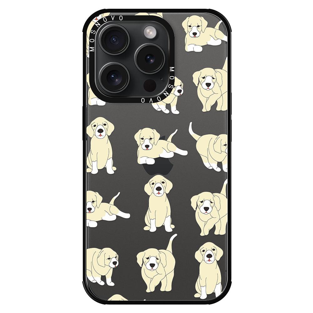 Golden Retriever Phone Case - iPhone 15 Pro Case - MOSNOVO