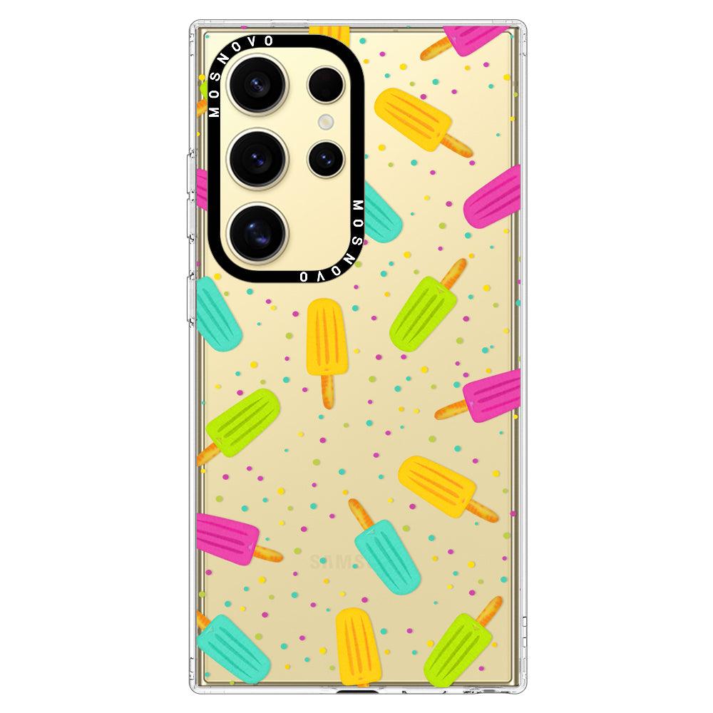 Rainbow Ice Pop Phone Case - Samsung Galaxy S24 Ultra Case - MOSNOVO