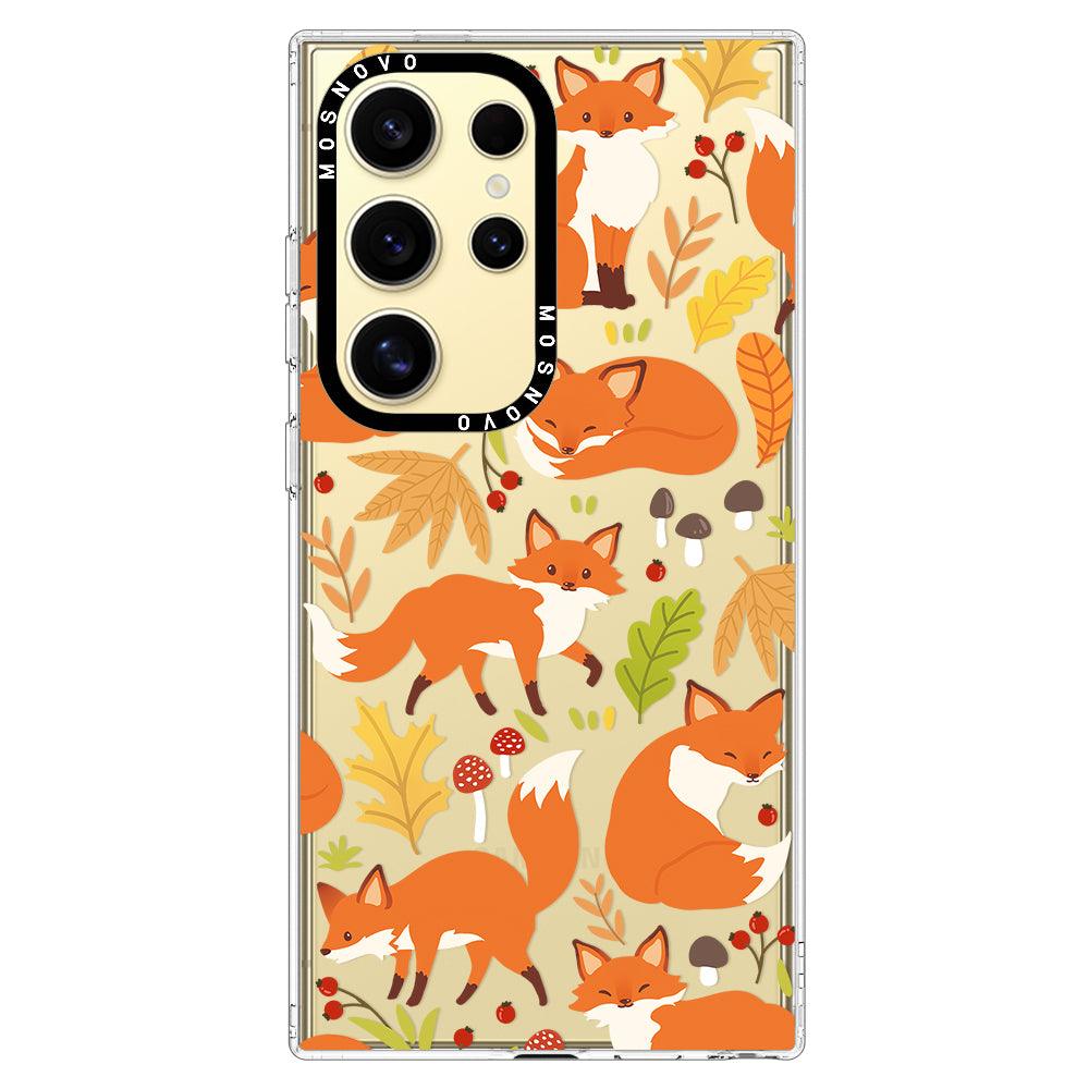 Autumn Fox Phone Case - Samsung Galaxy S24 Ultra Case