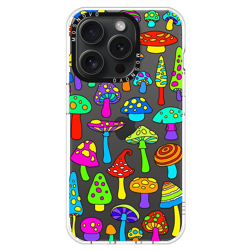 Wild Mushroom Phone Case - iPhone 15 Pro Case - MOSNOVO