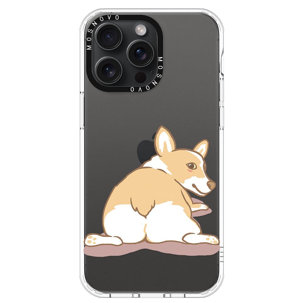 Corgi Dog Phone Case - iPhone 15 Pro Max Case - MOSNOVO