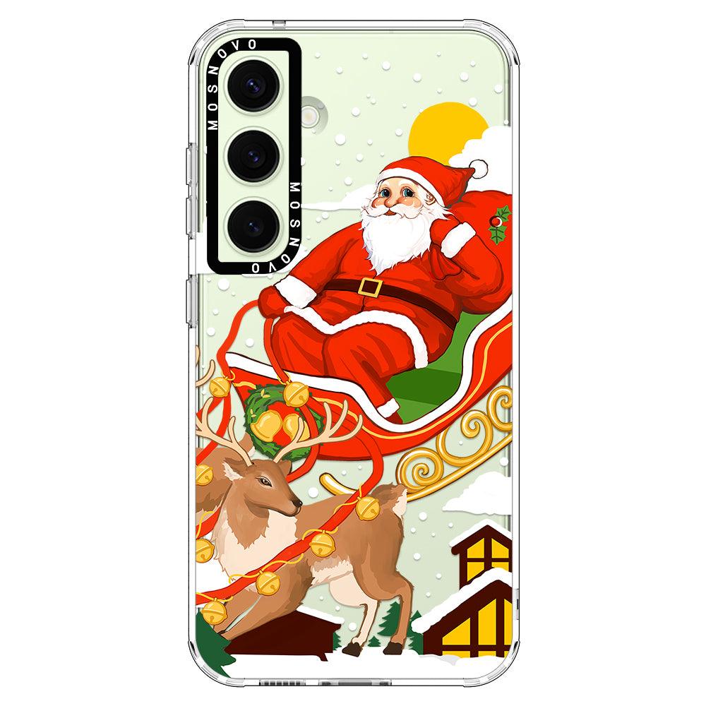 Santa Claus Phone Case - Samsung Galaxy S24 Plus Case - MOSNOVO