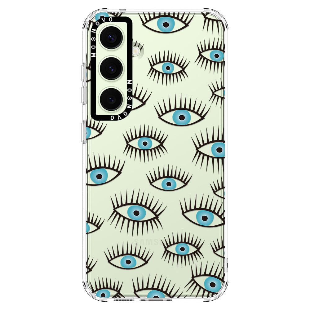 Evil Eye Phone Case - Samsung Galaxy S24 Plus Case - MOSNOVO