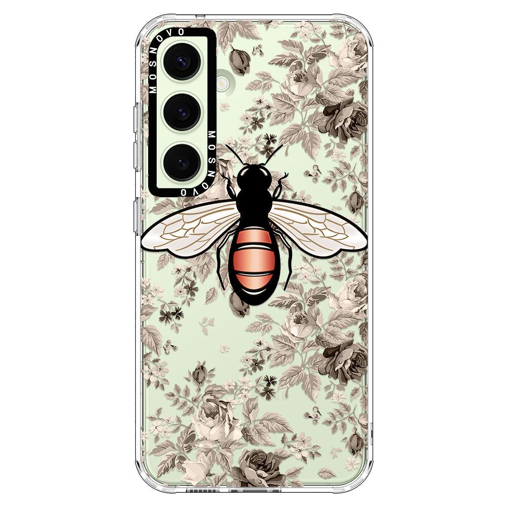 Vintage Bee Phone Case - Samsung Galaxy S24 Plus Case - MOSNOVO