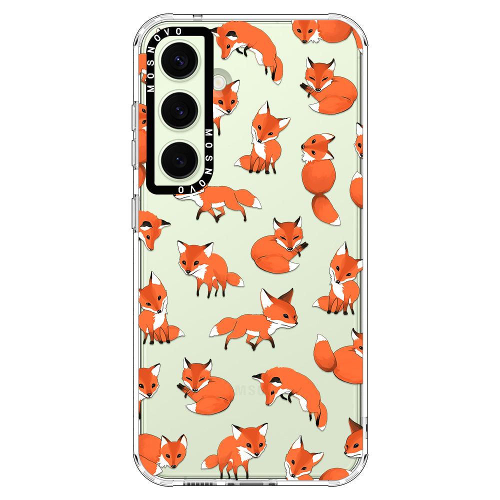 Cute Fox Phone Case - Samsung Galaxy S24 Case - MOSNOVO