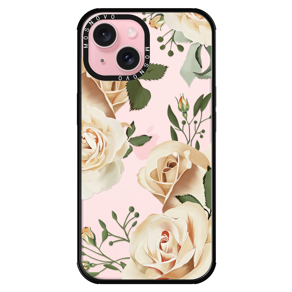 Champagne Roses Phone Case - iPhone 15 Case - MOSNOVO