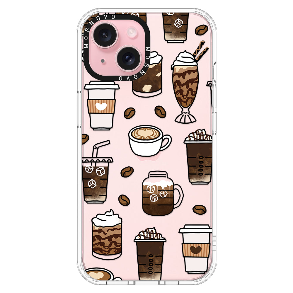 Coffee Phone Case - iPhone 15 Case - MOSNOVO